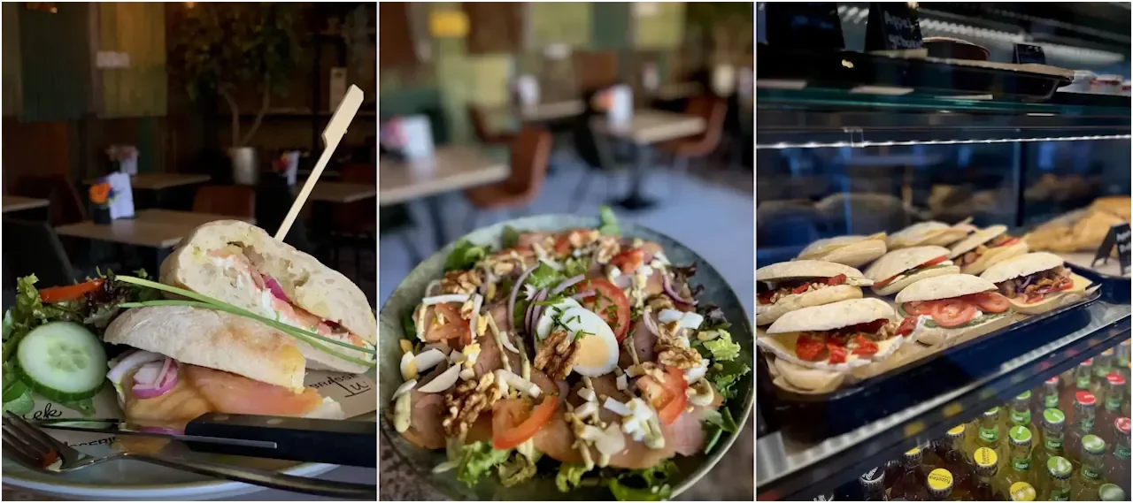 Fresh products (sandwiches, salads) at Ludiek, toch?
